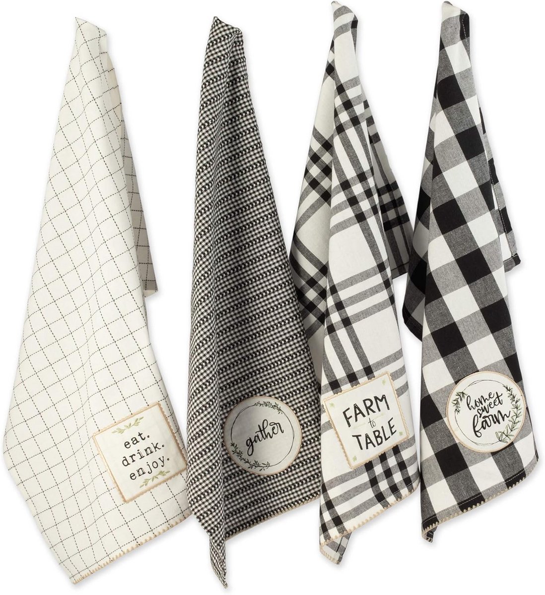 Katoenen Vaatdoek Set - Ultra-Absorberend en Duurzaam