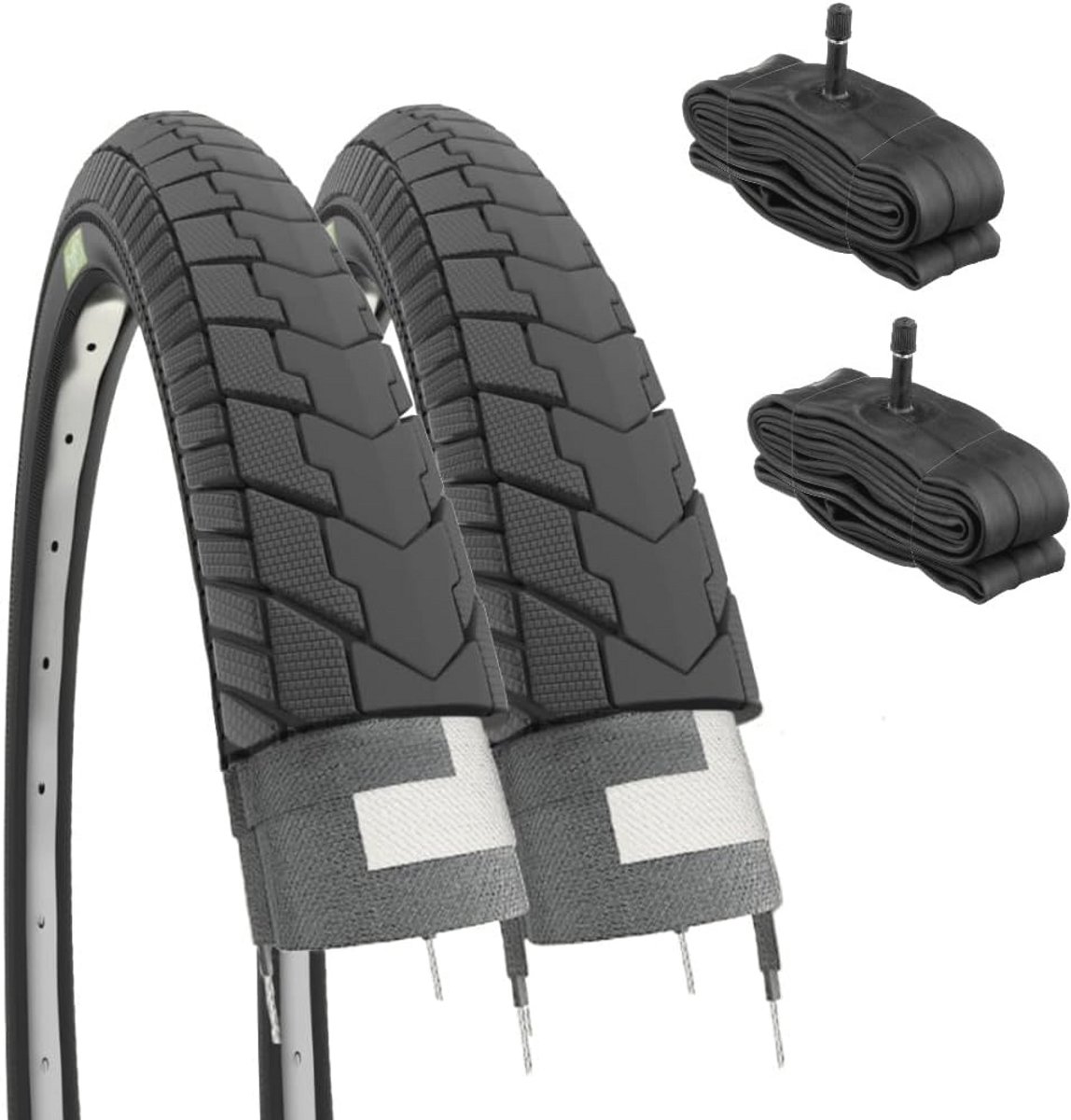 24 inch Banden 24 x 1,75 voor Fietsen - Inclusief Kamers
