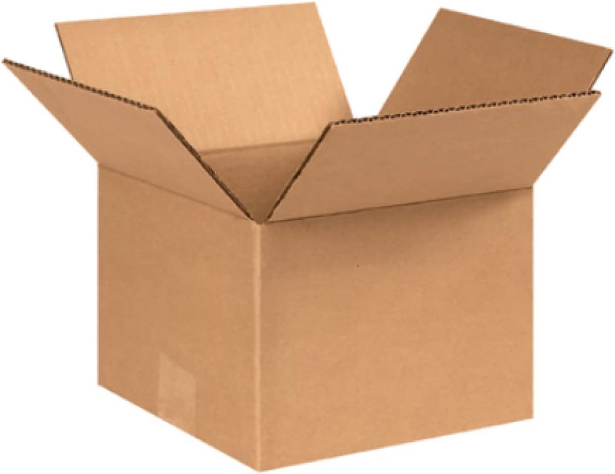 Verpakking dozen 8x8x6 - 50 Stuks Golfkarton Verzenddozen voor Verhuizing
