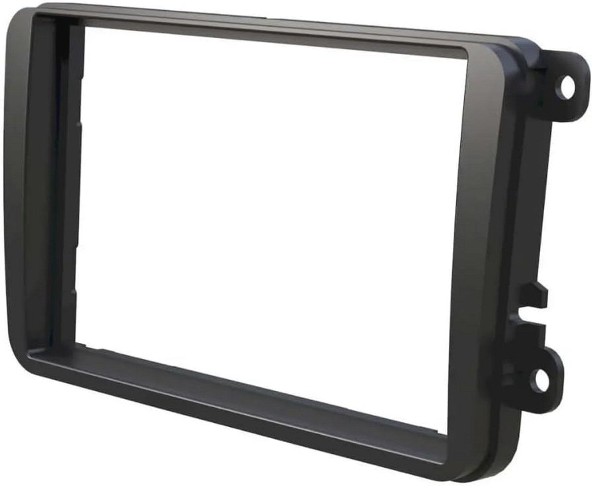 Autoradio inbouwframe dubbel DIN ISO-compatibel voor diverse VW en Skoda modellen