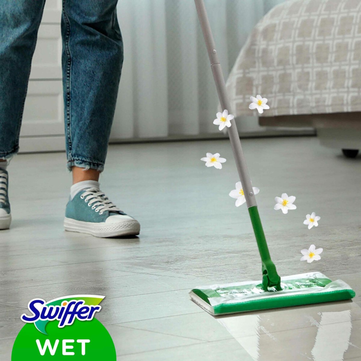 15 x Swiffer - Vloerdoekjes – Morning Fresh – 20 doekjes - Vloerdoekjes - Schoonmaak - Vloerdoek - Vloerdoekjes Navullingen - Schoonmaken