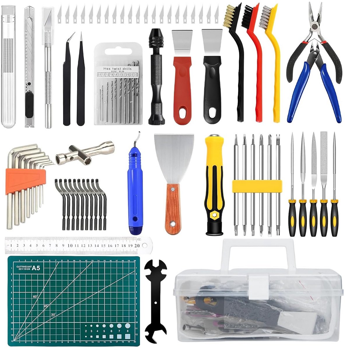 Complete 3D-printeraccessoire set - 99-delige gereedschapset voor 3D-printen