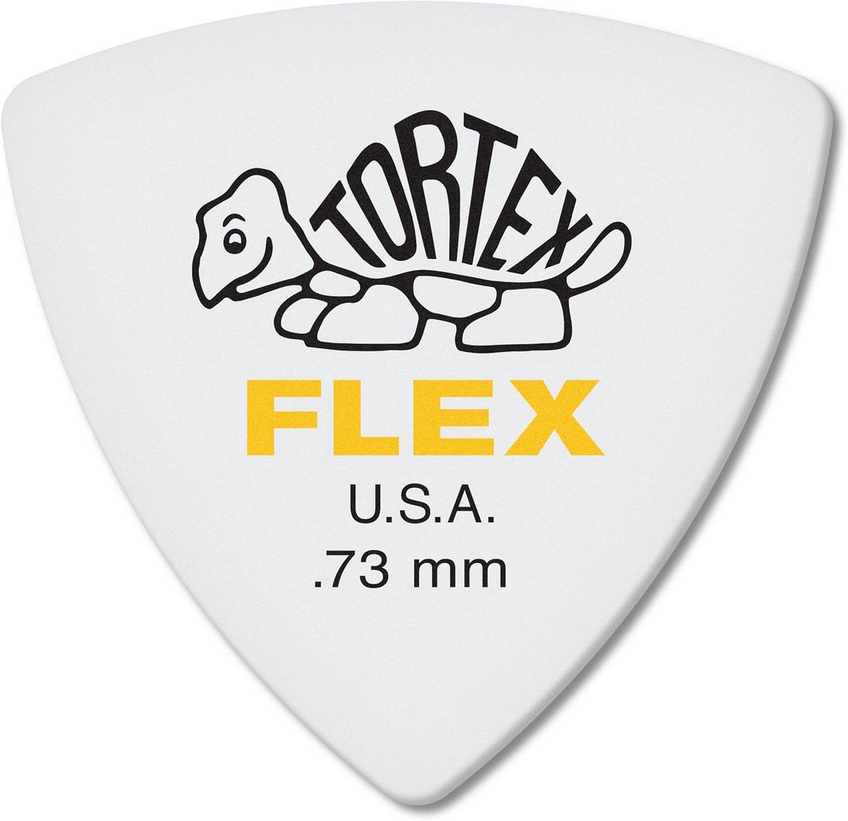 Triangel Tortex Flex Plectrums 0,73 mm verpakking van 12