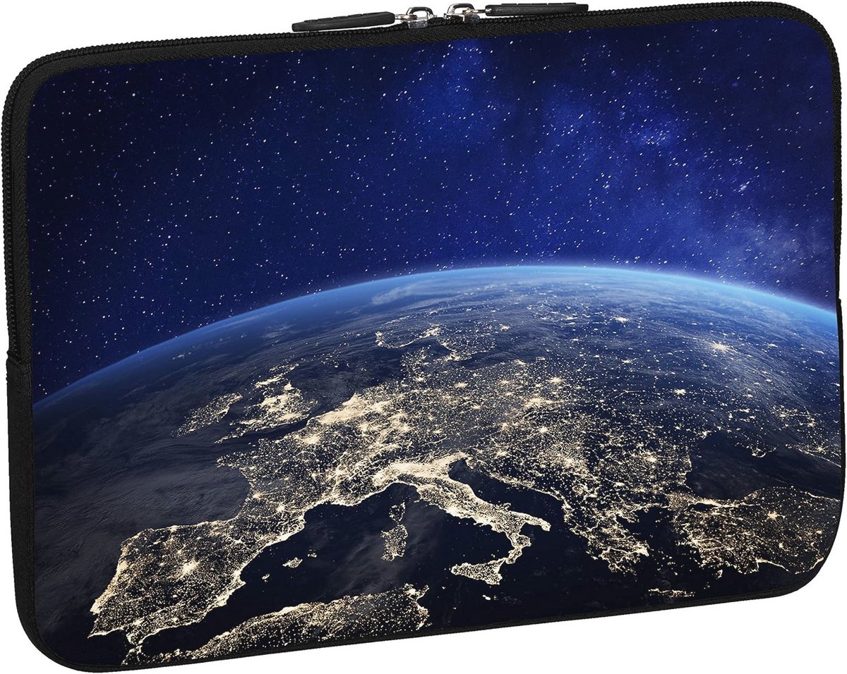 Design Beschermhoes voor Notebooks tot 17,3 inch - Waterafstotend Neopreen Tas