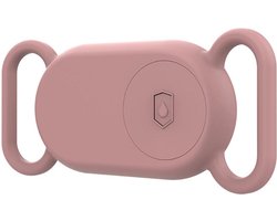 Go Go Gadget - Siliconen case - Geschikt voor Samsung Galaxy SmartTag2 - Huisdier case - Halsbanden tracker - Roze