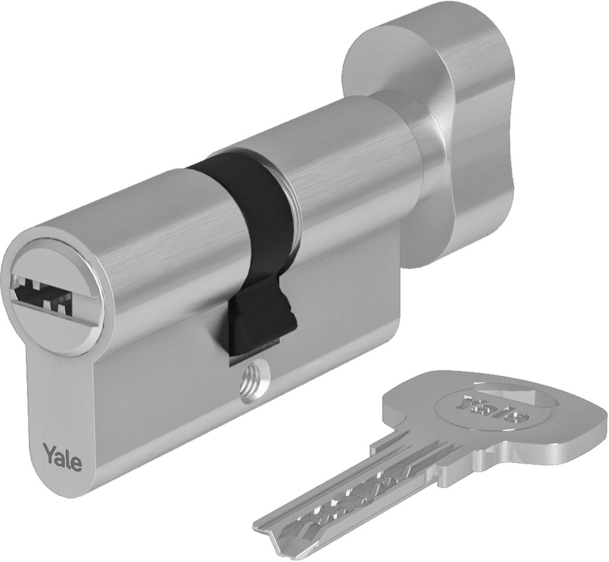 Euro-profielcilinder met Draaiknop 30/30 - Hoog Beveiligingsniveau en Weerstand tegen Lockpicking