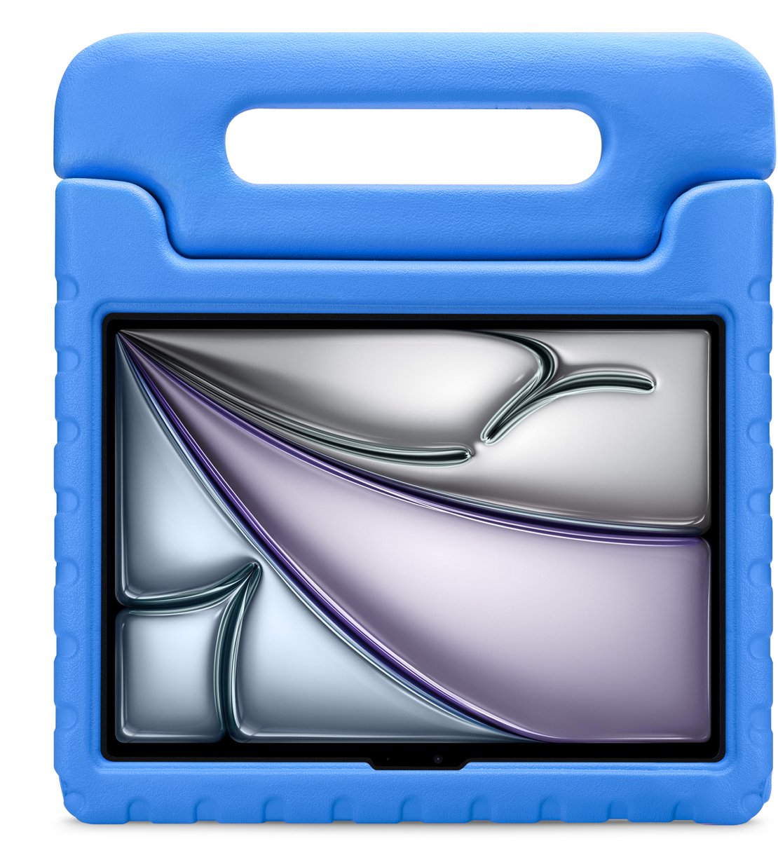Xccess Tablethoes geschikt voor Apple iPad Pro 13 Inch (2024) Kinder Tablethoes met Handvat | Xccess Kids Guard - Blauw