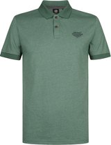 Petrol Industries - Heren Piqué polo Buggy - Groen - Maat XL