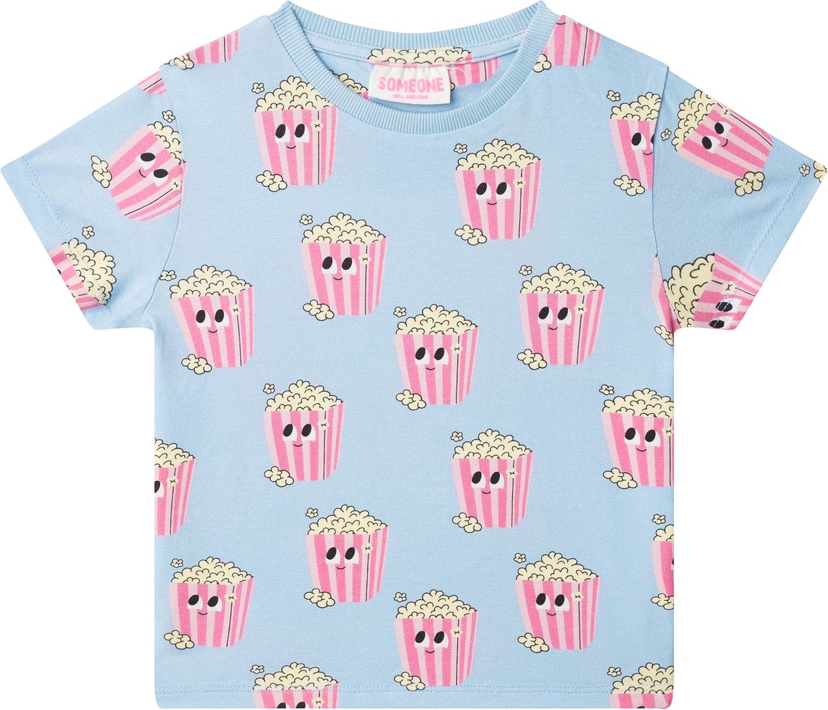 Someone FINN-SG-66-A Meisjes Pyjamaset - LIGHT BLUE