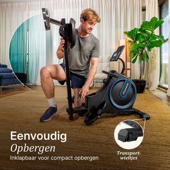 Flowsense Roeimachine Roeitrainer - Inklapbaar roeiapparaat - 16 ...
