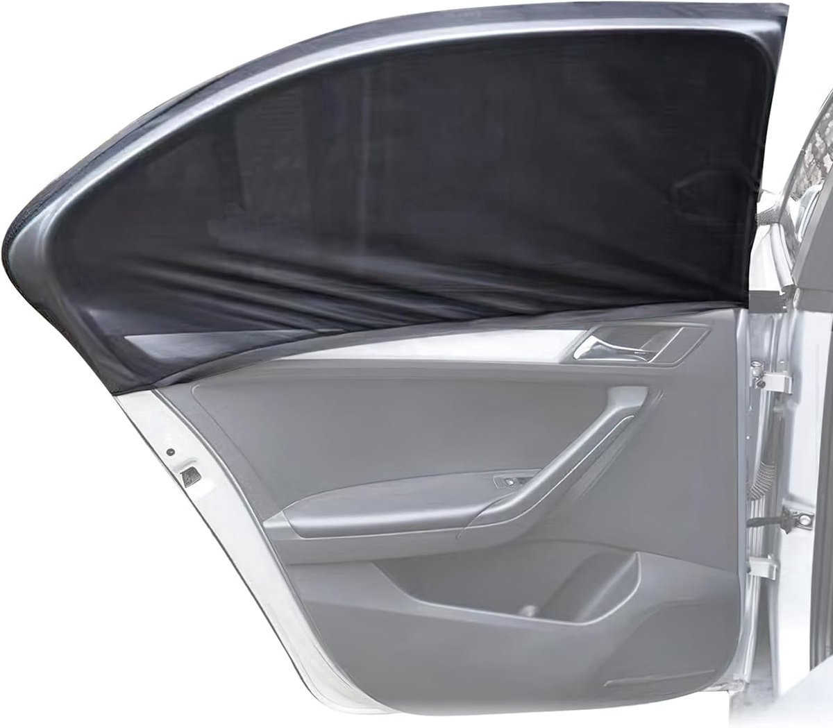 Stunq® UV-Bescherming Auto Kinderset - Dubbele Panel, Rits, 300 GSM