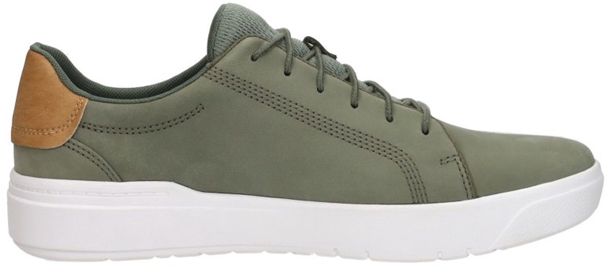 Timberland Seneca Bay Low Sneakers Leren Sneaker Heren Groen
