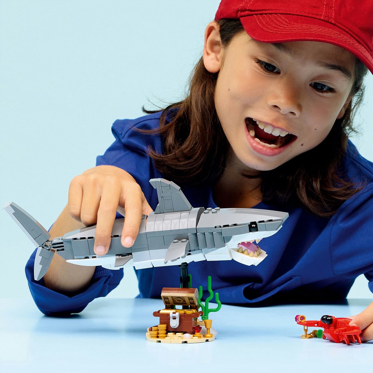 LEGO - Creator 31381 - Woeste Haai Met Schatkist – foto 7