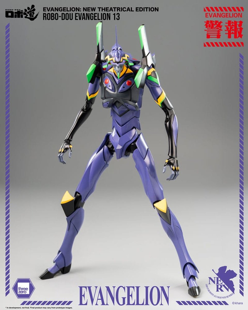 ThreeZero Evangelion: New Theatrical Edition Robo-Dou Action Figure Evangelion 13 28 cm Action Figuur