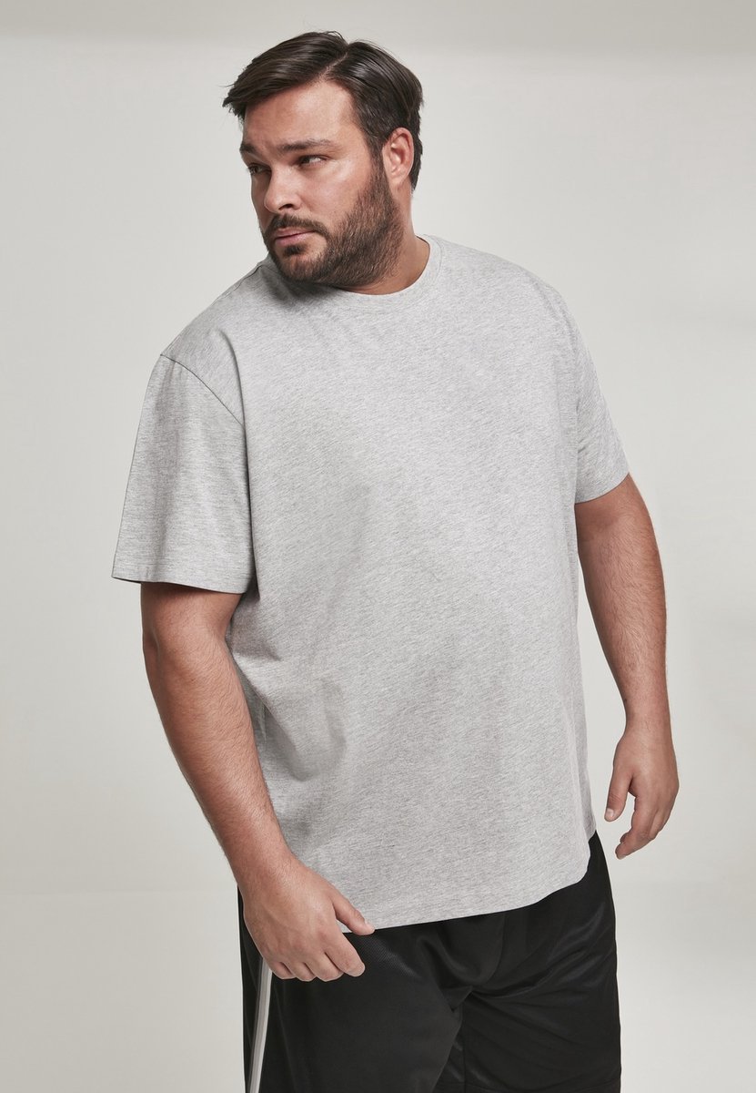 Urban Classics Basic Heren Tshirt 5XL Grijs