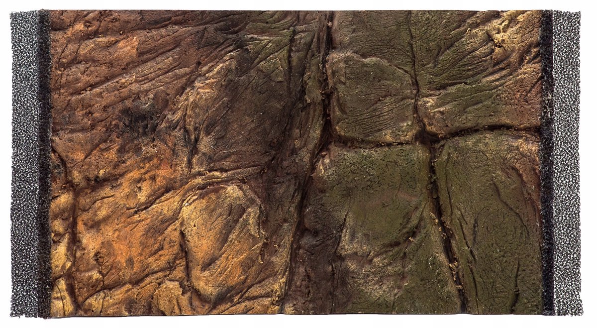 3D Aquarium Achterwand Rots Structuur 40x25 cm