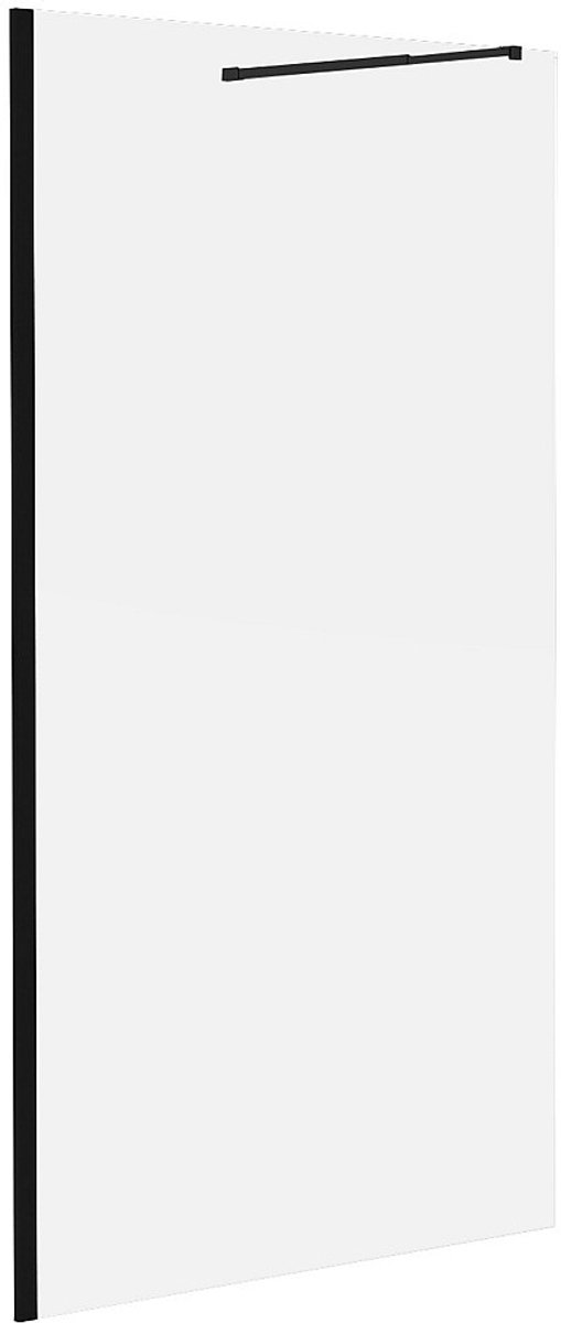 Vente-unique Inloopdouchewand - Mat wit - 100 x 200 cm - DAREN