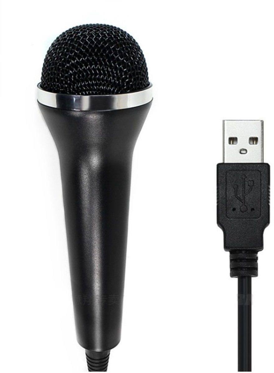 Universele USB microfoon voor o.a. PS3, PS4, XBOX360, XBOX One en Wii