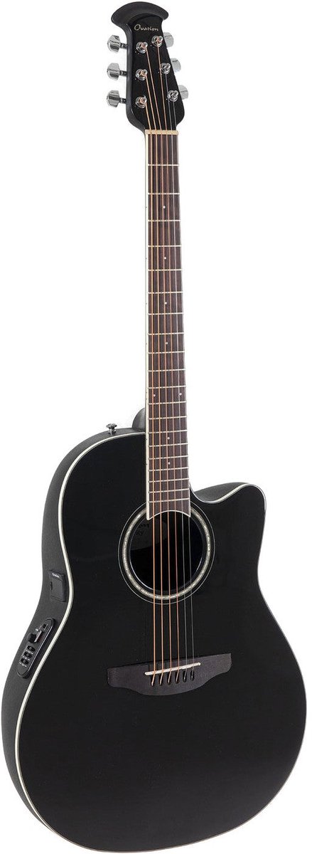 Ovation CS24-5 Celebrity Standard Mid Depth Black elektrisch-akoestische westerngitaar