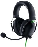 Zwarte Razer gaming headset met microfoon.