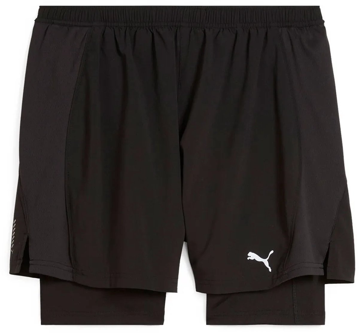 Puma Run Velocity 2in1 Korte Broek Man Zwart