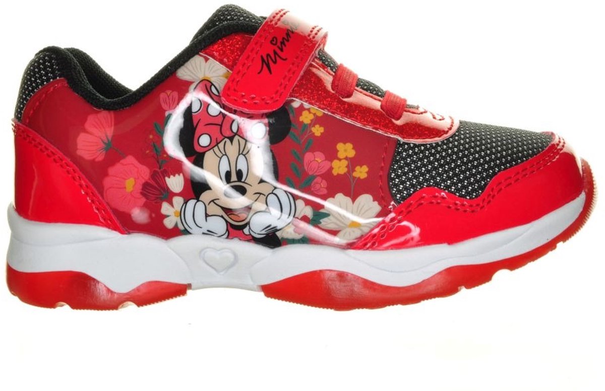Lichtjesschoenen Minnie Rood Lak maat 25