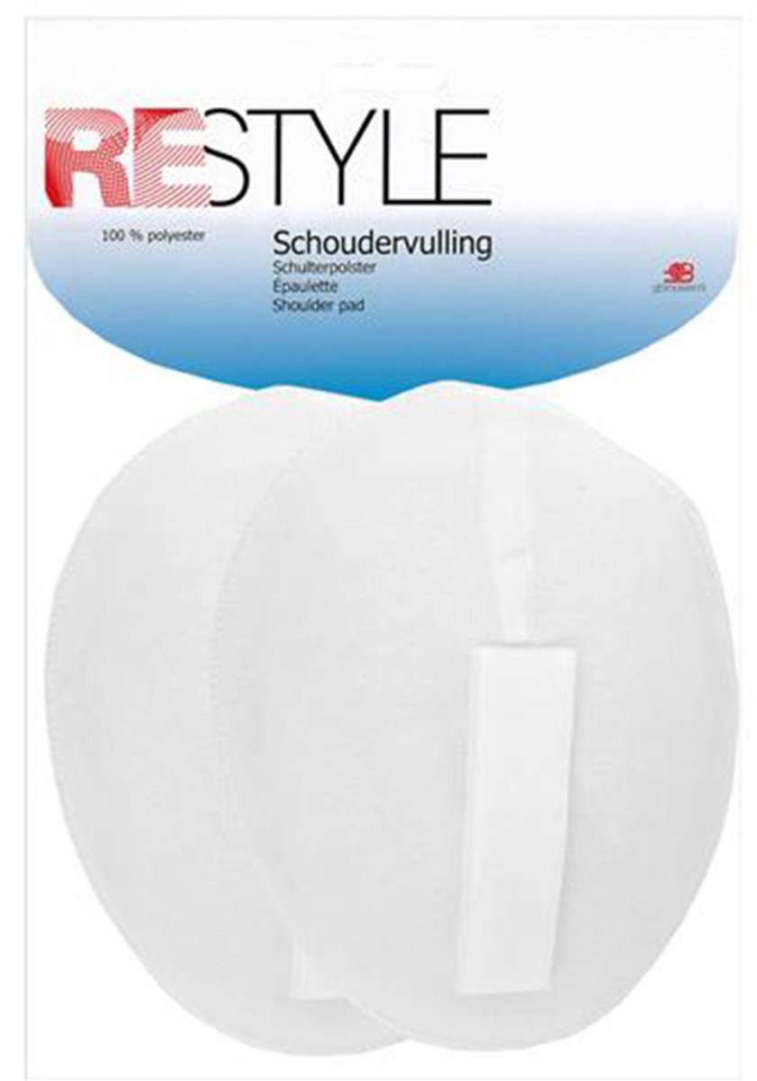 Schoudervulling met klittenband Restyle