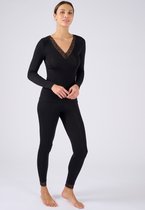 Damart - Lange kanten legging Thermolactyl Sensitive - Dames - Zwart - 42-44