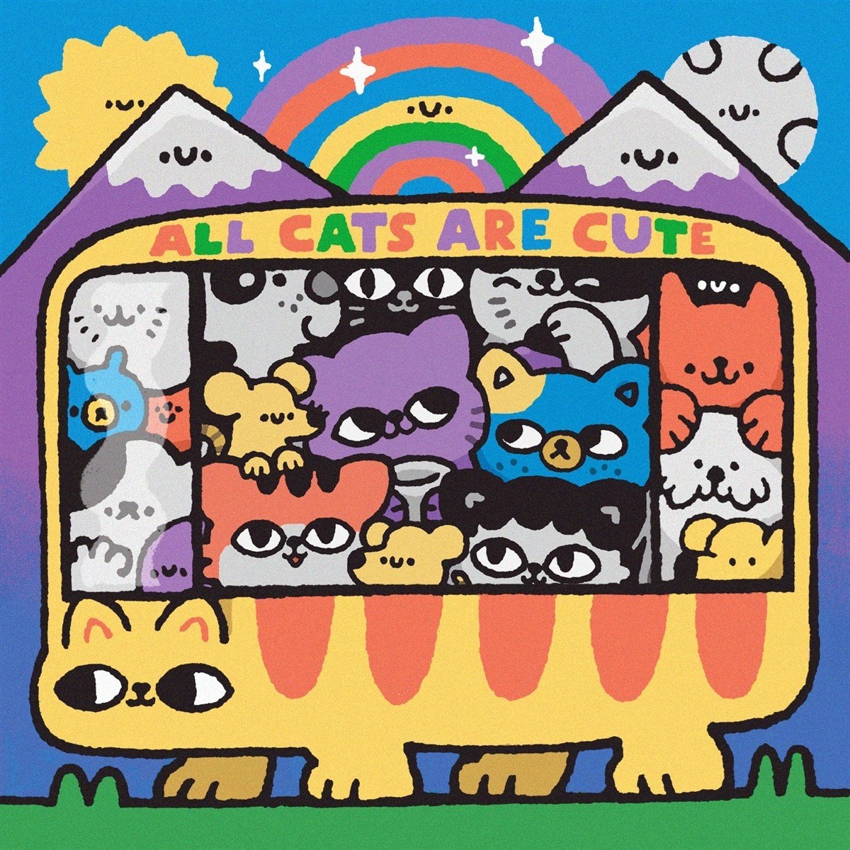 Catbeats - All Cats Are Cute (LP) (Coloured Vinyl)
