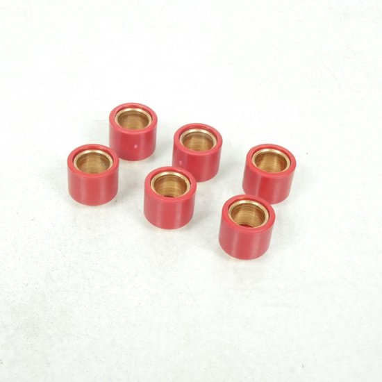 Galet Rouleau Variateur Teknix 15x12 Mm 5g - Lot De 6 Pour Scooter MBK 50 Cr Z Target