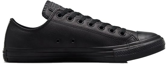 Converse - Chuck Taylor All Star Leather High - Sneaker Dressed Low - Homme - Taille 44 - Zwart; Noir - Noir Monochrome