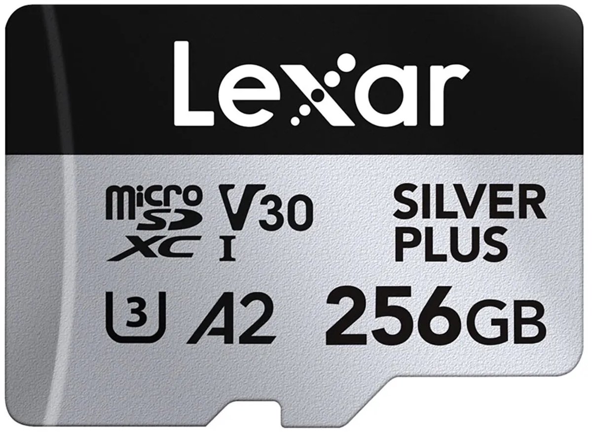 Lexar MicroSDXC Silver Plus UHS-1 256GB V30