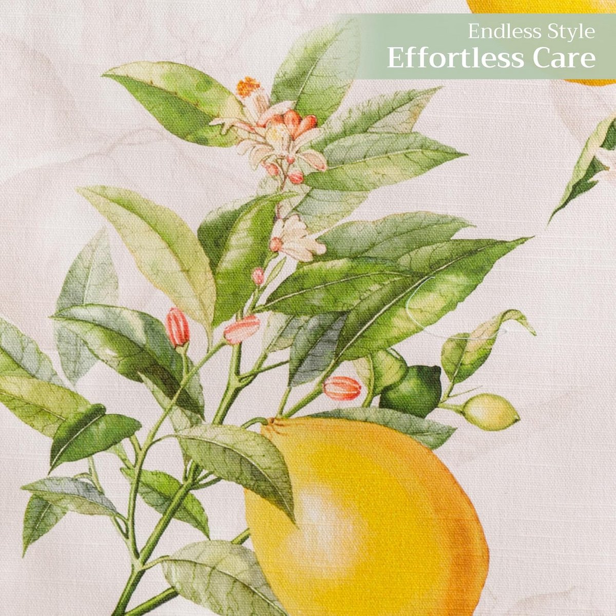 Limoncello Tafelloper 100% Katoen 35 x 180 cm
