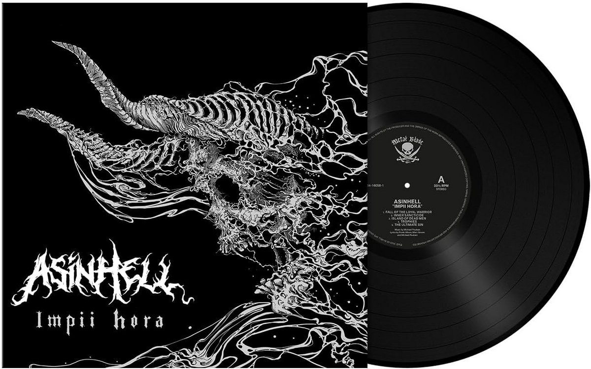 Debuutalbum van death/black metal band met krachtige riffs