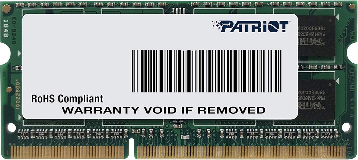 Low Voltage SODIMM Geheugenmodule DDR3 1600 MHz 8GB