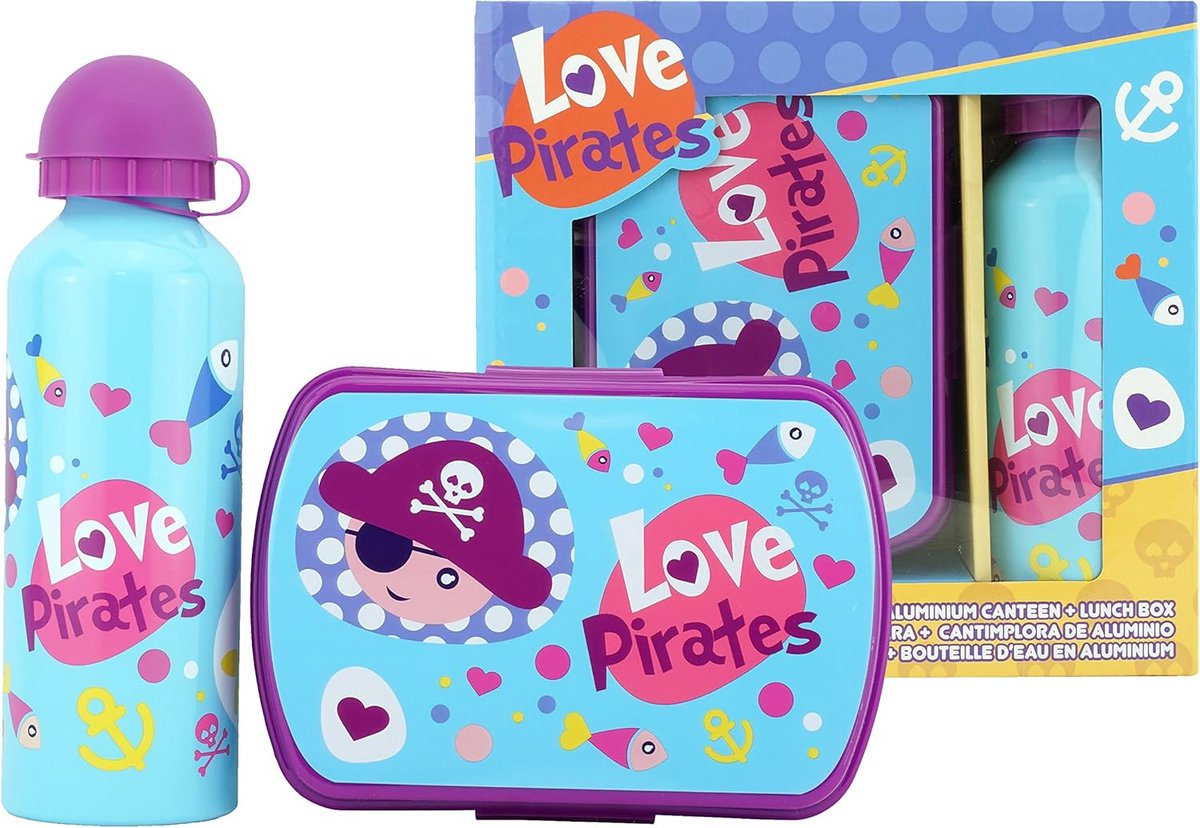 Kindvriendelijke Back to School-set: Lunchbox en Waterfles van BPA-vrij Kunststof