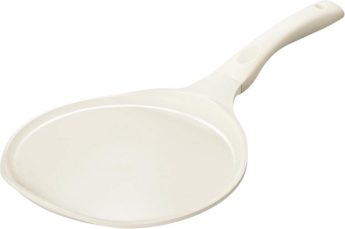 Keramische Crêpepan 26 cm - Antiaanbak, Vaatwasmachinebestendig en Gezond Koken