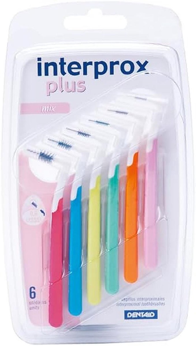 Interdentale borstels Mix voor effectieve mondhygiëne - 6 stuks
