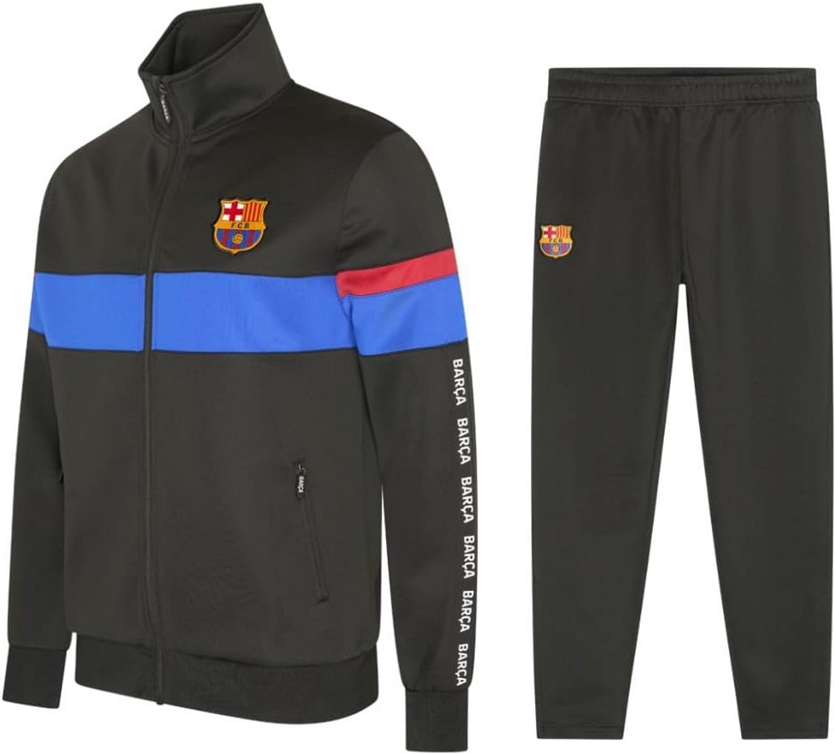 Zwart Voetbal Trainingspak voor Heren - Maat M - Seizoen 2024/2025 - Officiële Merchandise
