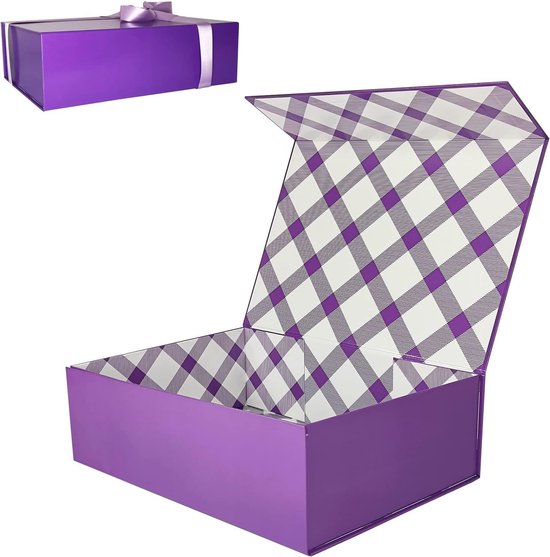 Geschenkdoos met deksels, magnetische geschenkdoos, luxe geschenkdoos