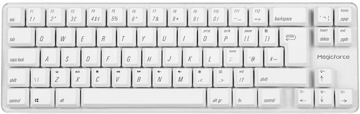 Mechanisch Gaming Toetsenbord met 69 Toetsen en PBT Keycaps - Gateron Bruine Schakelaar en Aanpasbare Achtergrondverlichting