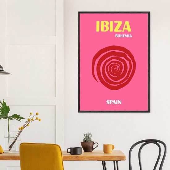 Affiche Espagne - Ibiza A4 21x29,7 cm / 8x12″ - Décoration Salon - Décoration Chambre - Décoration - Décoration murale - Décoration murale Salon - Décoration murale Chambre - Décoration murale - Décoration murale Salon - Décoration murale Chambre