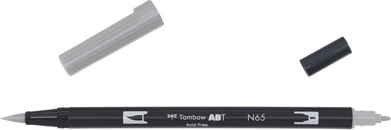 Tombow ABT Dual Brush Pen N95 cool grey1 | Be Creative Shop Tombow ABT Dual Brush Pen N95 cool grey1 | Be Creative Shop