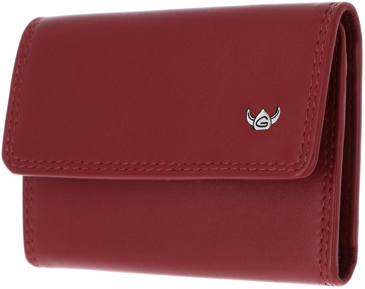 Golden Head Leren sleutelgeval Polo Schlüsseletui 5180 Rot donkerrood