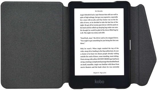 Hoesjes Boetiek - SleepCover voor Kobo Clara HD - Zwart