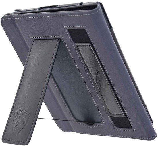 Hoesje Geschikt voor Kobo Libra H2O Sleepcover Luxe Hoes Zwart - ereader hoesje - cover van Merkloos — afbeelding 2