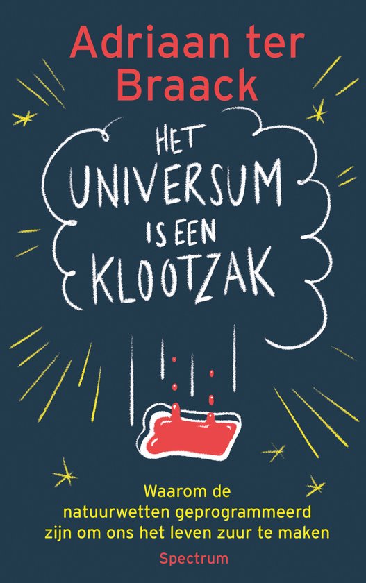 Het universum is een klootzak - cover