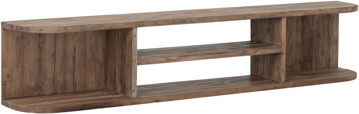 MUST Living TV stand Rush large,40x200x30 cm, extreme rustic teakwood
