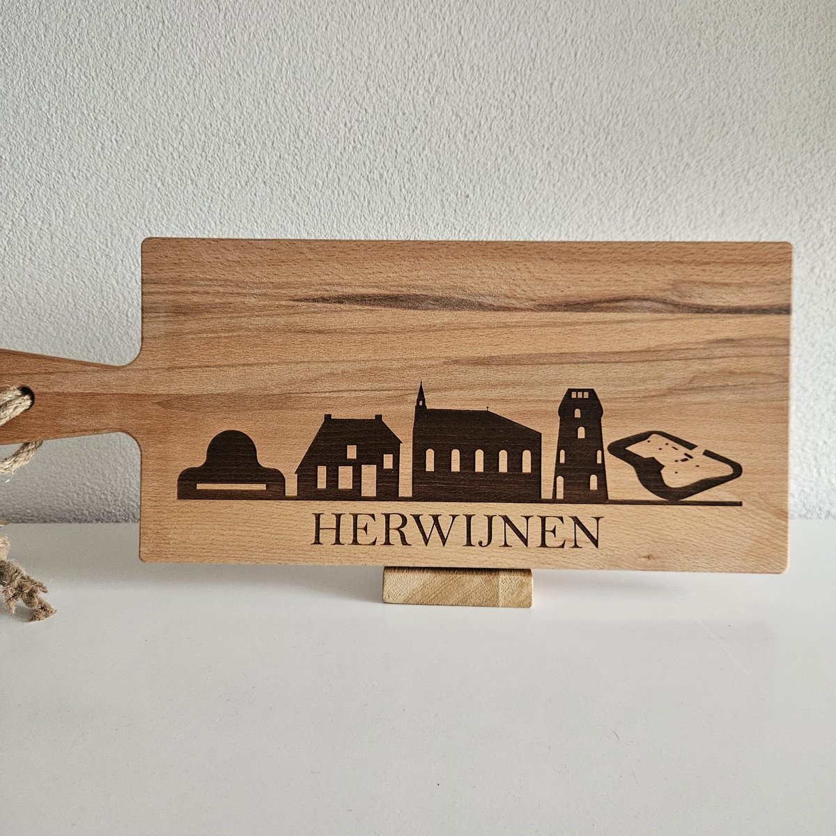 borrelplank beukenhout skyline Herwijnen 69 cm