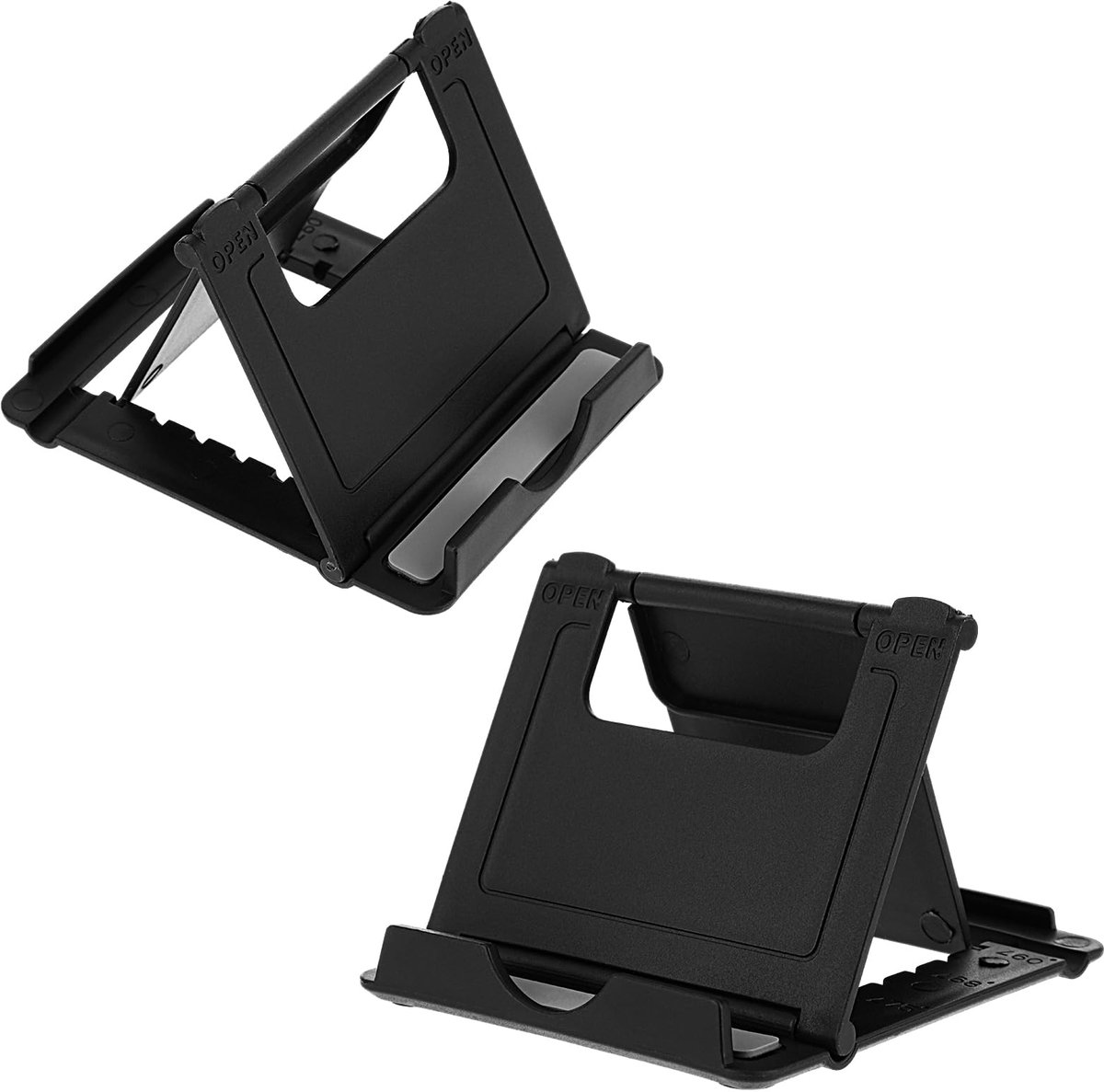 Unyqoos® Compacte en Verstelbare Telefoonstandaard voor Mobiele Apparaten en Tablets